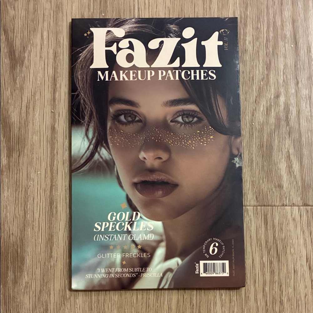 Fazit Gold Speckles Makeup Patches Freckles - 6 pack